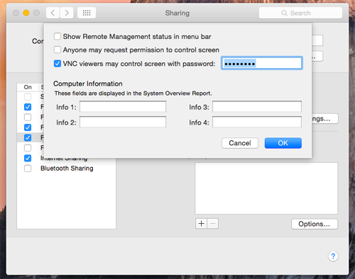 enable remote access on mac